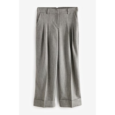 Pantalon texturé chaud coupe large NEXT