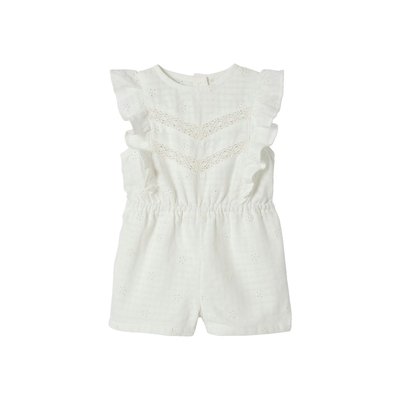 Combi-short de cérémonie en broderie anglaise VERTBAUDET