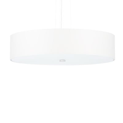 Suspension Tissu Blanc E27 5 Skala EDEN