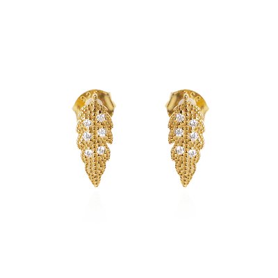 Boucles d'oreilles avec strass pour oreilles percées REBECA HIPANEMA