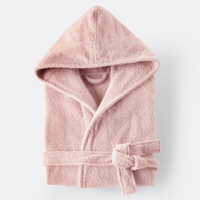 Bademantel Ismo mit Kapuze, Bio-Baumwolle, 450 g/m² LA REDOUTE INTERIEURS