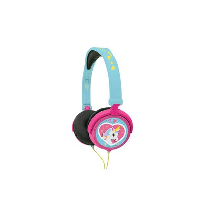 Casque stéréo filaire pliable Coloris Licorne LEXIBOOK