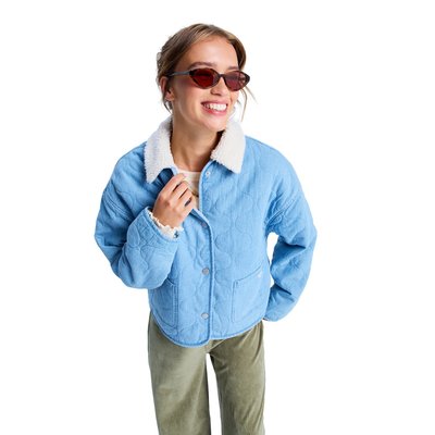 Veste en jean doublée en sherpa NOT SO BASIC. ROXY