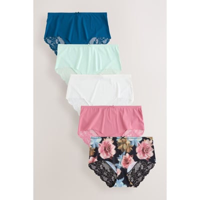 Slip invisible avec dentelle, lot de 5 NEXT