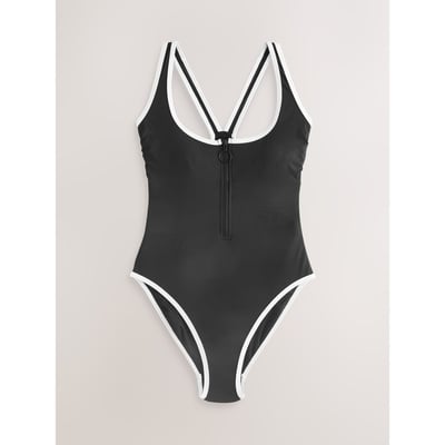 Maillot de bain gainant zippé ventre plat NEXT