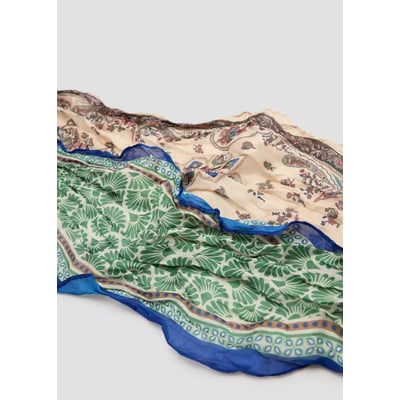 Lot 2 foulards imprimés MANGO