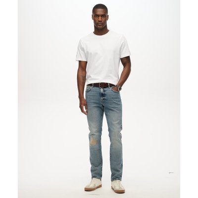 Jean slim The Merchant Store en coton bio SUPERDRY