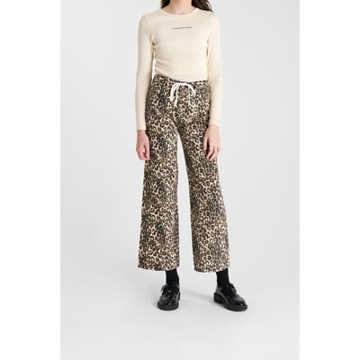 Pantalon droite en jeans ARASGI LE TEMPS DES CERISES