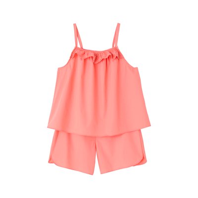 Pyjashort en popeline VERTBAUDET