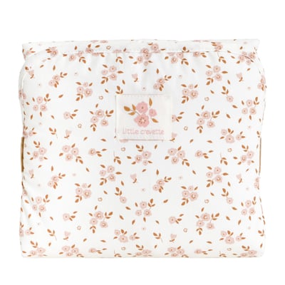 Tapis à langer de voyage coton bio THAIS LITTLE CREVETTE