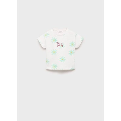 T-shirt brodé imprimé MANGO BABY