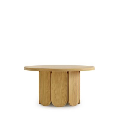 Table basse ronde en bois ø78cm - SOFT WOODMAN