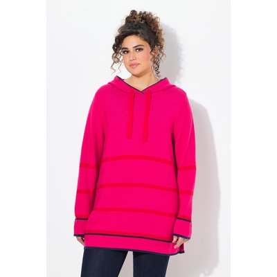Pull à capuche rayé ULLA POPKEN