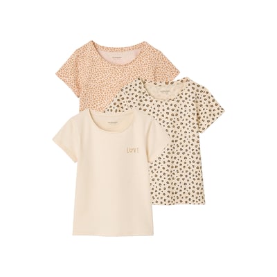 Lot de 3 T-shirts manches courtes VERTBAUDET