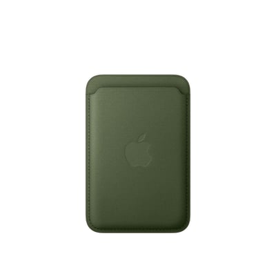 Porte-cartes MagSafe tissage fin Vert Mousse APPLE