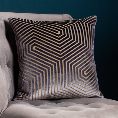 Evoke Cut Velvet Cushion PAOLETTI