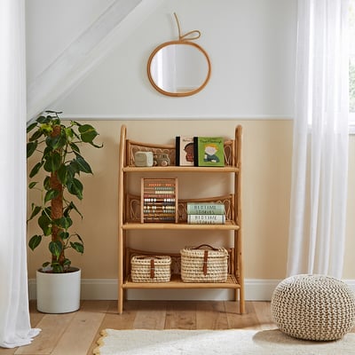 Aria 3-Tier Rattan Display Unit CUDDLECO