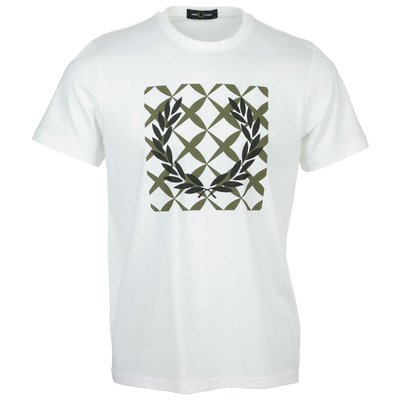 Cross Stitch Printed T-Shirt FRED PERRY