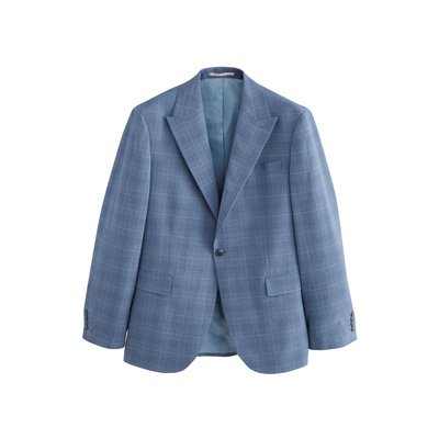 Veste de costume ajustée aux carreaux NEXT
