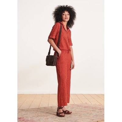 Pantalon en broderie anglaise LA FEE MARABOUTEE
