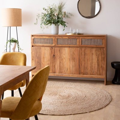 Buffet en bois d'acacia  ELODIE MADE IN MEUBLES 