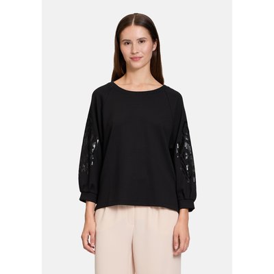 Sweat-shirt à manches en trompette BETTY BARCLAY