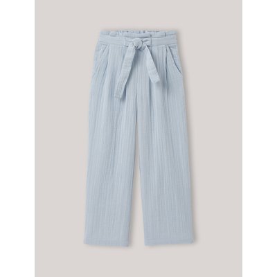Pantalon en gaze en coton biologique CYRILLUS