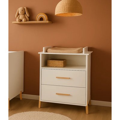 Commode à langer sur pieds en bois BABY PRICE