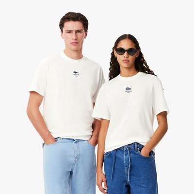 T-shirt jersey de coton LACOSTE
