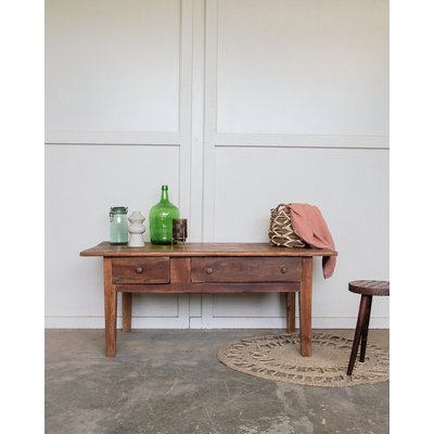 Table basse en bois Léonie N°125 - Bon état DEBONGOUT