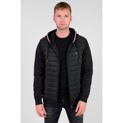 Sweat bi-matière à capuche Thol LE TEMPS DES CERISES