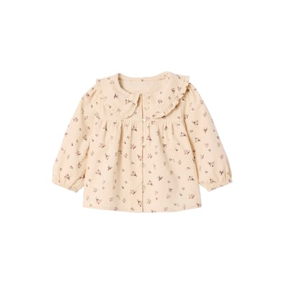 Blouse imprimée en velours VERTBAUDET