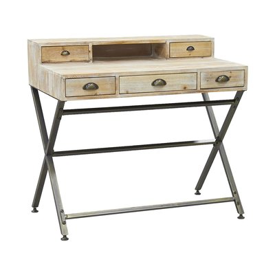 Bureau en bois et métal AUBRY GASPARD