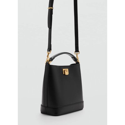 Mini sac cabas détail métallique MANGO