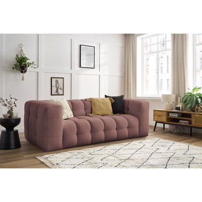 Canapé droit fixe 3 places en tissu, CLOUD BOBOCHIC