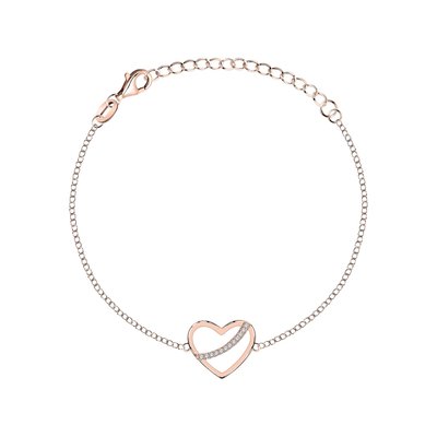 Bracelet en argent 925 et oxyde de zirconium CLEOR