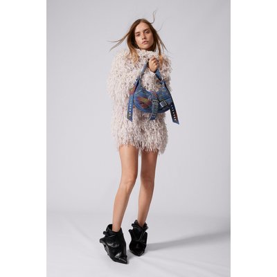 Sac en denim imprimé de taille moyenne DESIGUAL