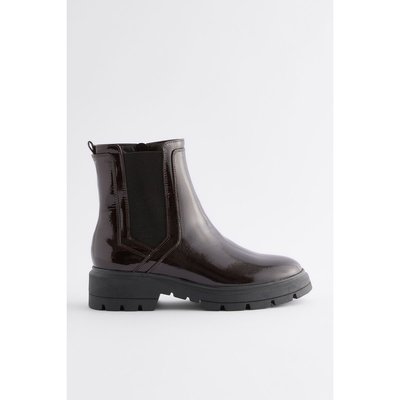 Bottines chelsea vernies NEXT