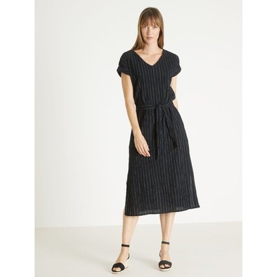 Robe en crepon de coton hot sale