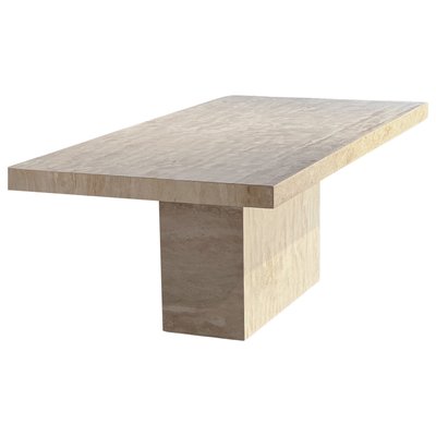 Table Travertin GRACE STELLAMEUBLES