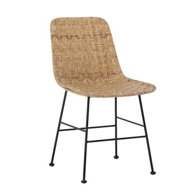 Chaise en métal et rotin - Kitty BLOOMINGVILLE