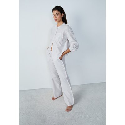 Pantalon de pyjama en coton coupe droite à rayures POETY ETAM
