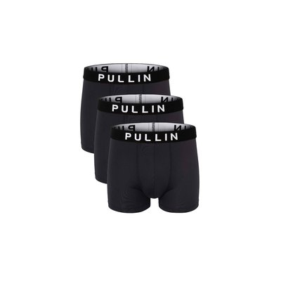 PACK DE 3 BOXERS COURTS NOIR PULLIN