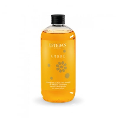 Parfum d'intérieur - Recharge de parfum pour bouquet ambre 500 ml ESTEBAN