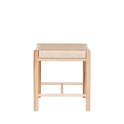 Tabouret en bois et corde H46,5cm - ABANO HOUSE NORDIC