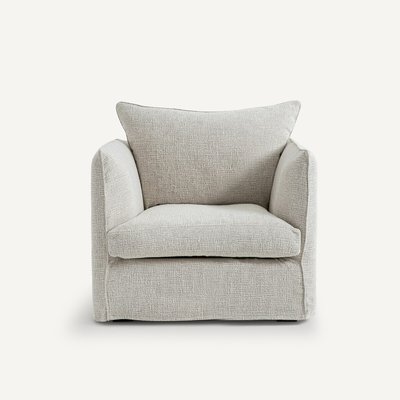 Fauteuil in gerecyclede, getextureerde stof, Neo Chiquito AM.PM