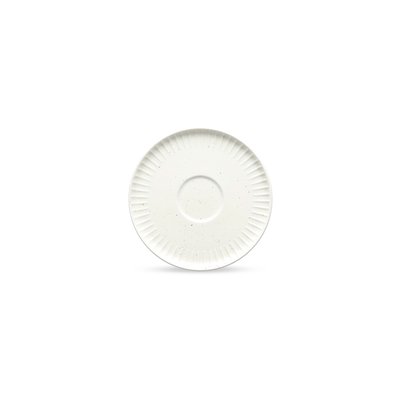 Lot de 4 soucoupes ORA GLOSS SALT & PEPPER
