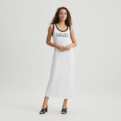 Robe longue avec logo LIU JO