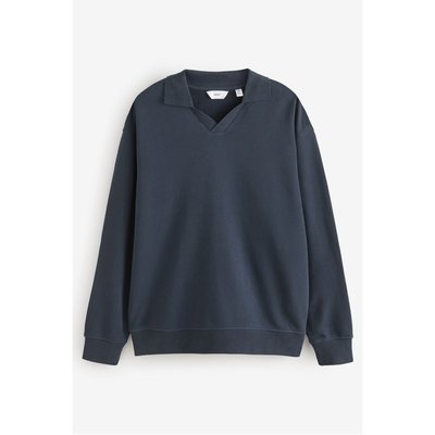 Sweat-shirt à col polo profond NEXT