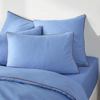 Macha Plain Cotton Pillowcase LA REDOUTE INTERIEURS